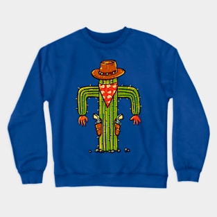 Cowboy cactus Crewneck Sweatshirt